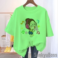 SANKYUBOSS - KAOS LUCU ATASAN WANITA KEKINIAN TERLARIS BAJU WARNA LILAC KAOS LILAC