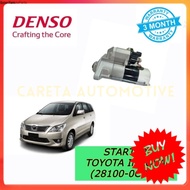 28100-0C030 DENSO STARTER TOYOTA INNOVA 2TR-FE FORTUNER 2.7 PETROL 9T