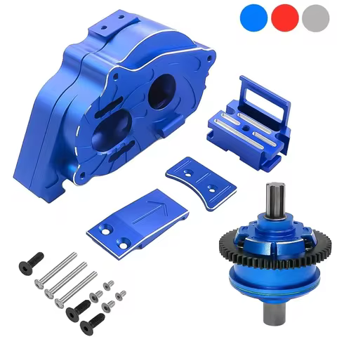 Metal Center Gearbox and Differential Set for Arrma 1/10 Kraton Outcast 4S V2 BLX 1/8 Mojave 4S BLX 