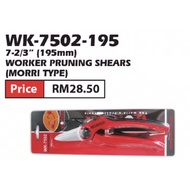 Worker WK-7502 ,WK-7503 Pruning Shears / Gunting Bunga Worker