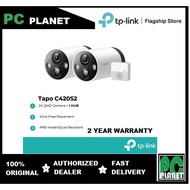 TP-LINK Tapo C420S2 Smart Wire-Free Security Camera System, 2-Camera System IP Camera