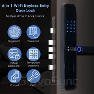 GLOVOSYNC Digital Lock Smart Lock Fingerprint Lock Door Lock