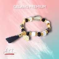 Art Fashion Premium Gelang Manik Kristal 4363