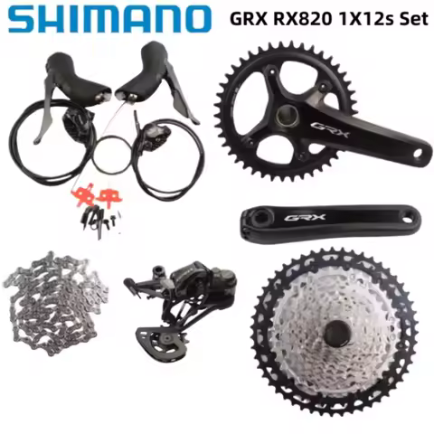 Shimano GRX RX820 Groupset 1x12s Hydraulic Disc Brakes Groupset 1x2s Set For Gravel Bike Bicycle Ori
