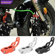 LOVETOUCH Motorcycle CNC Front Dual Hole Brake Line Hose Clamp Holder For YAMAHA MT07 R6 R3 MT 03/07