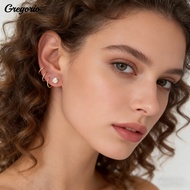 [GR.Z] Shiny Spiral Earrings Spiral Hoop Twist Earrings Minimalist Spiral Hoop Earrings for Women – 