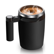 Automatic Magnetic Stirring Coffee Mug Self-Stirring Coffee Mug with Temperature Battery LCD Recharg