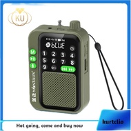 C90 Mini Pocket FM Radio Digital Radios Receiver Wireless  MP3 Speaker with LED Display Recording Sl
