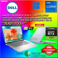#IN390 USD DELL INSPIRON 16 PLUS Intel i7-13700H 16GB DDR5 512GB SSD NVIDIA RTX4060 RTX 4060 8G QHD 