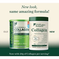 Great Lakes Wellness, Grass-Fed Bovine Collagen Peptides, Unflavored, 16 oz (454 g) Bovine