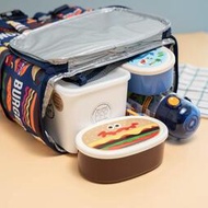 日本原裝直送「家電王」Skater BURGER CONX 後背包式 保冷保溫袋 漢堡薯條款 食物冷藏袋 食物保冷袋