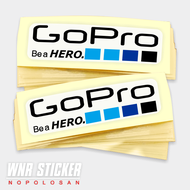 sticker gopro SEMI timbul sticker emblem gopro sticker helm sepeda motor 2 lapis