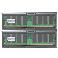 Eleganthome DDR Memory Module 2pcs 1GB 400MHz PC-3200 184pin Ram Computer