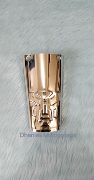 Custom Made Stainless Steel  Front Mudguard Extension / Tapalodo Extension Pangharap Transformer Design RR4 ( Dhanies Motogarage / DM Stainless Motorparts ) Stainless Motorcycle Parts