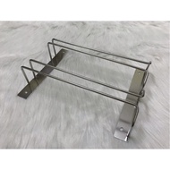 2-row 304 stainless steel cup holder