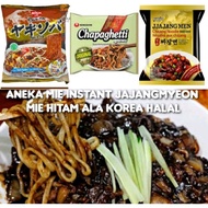 HITAM Snackgmyeon Instant Noodles paldo jjajangmen chapaghetti mikuya Black Soy Sauce Delicious halal