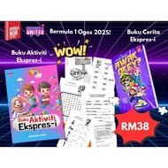 Set Buku Aktiviti dan Buku Cerita Random