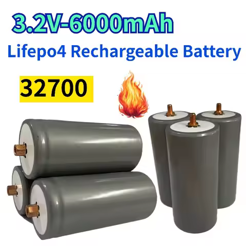 32700 lifepo4 rechargeable battery 6000mAh 3.2V professional lithium iron phosphate battery with scr