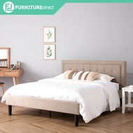 Furniture Direct HAYDEN queen and king size side rail fabric bed frame/ katil queen king / katil kay