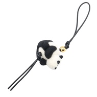 【二手】 LOEWE熊貓吊飾 CA36232X291102 白色皮革熊貓吊飾 女士 全新