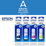 [ORIGINAL] Epson Ink 003 / C13T00V100 Black / C13T00V200 Cyan / C13T00V300 Magenta / C13T00V400 Yell