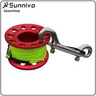 Scuba Dive Reels with 49ft Finger Spool and High
