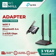 TP-Link Archer TBE550E BE9300 WI-FI 7 Bluetooth 5.4 PCIe Adapter