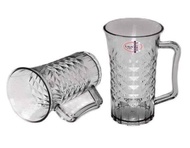 Lava Plastic Mug Tumbler Cup Glass/ Plastik Cawan Gelas Tahan Panas 14 oz/24oz 414ML &amp; 709ML - TB672 TB673-AS