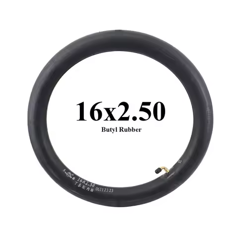 16 Inch Butyl Rubber Inner Tube 16x2.50 16x2.5 for Electric Scooter E-bike Bike Cycling Inner Tire R