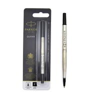 Parker quink roller ball rollerball pen refill black ink medium nib