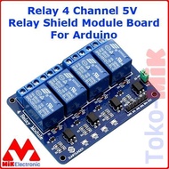 PCB 4 CHANNEL RELAY MODULE MODULE 4 CHANNEL ARDUINO RASPBERRY PI