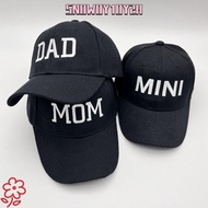 SNOWOY1OY2H Parent-child Baseball Hats, Adjustable Cotton DAD MOM MINI Embroidery Caps, Fashion Brea