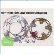 DISC CHROME Y15 V1 V2 FRONT & REAR STAINLESS STEEL (PNP)