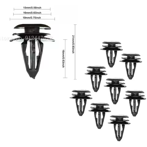 10/100/500x For MG ZS Parcel Shelf Clips Also 17-21 10116060 MG3 ZS EV UK