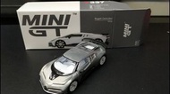 MINI GT 337 chase (used) Bugatti Centodieci White