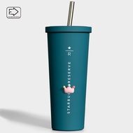 Ly giữ nhiệt SB cao cấp Fan House Pastel dung tích 800ml chất liệu inox 304 khắc tên theo yêu cầu