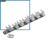 【1.13】 8Pcs 3/8 Inch Drive Crowfoot Wrench 10 to 19mm Metric Foot Open End Spanner