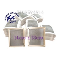 5pcs Stainless Steel Corner Cover White H14cmxW13cm