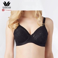 Wacoal Bra WB7395 Black (Black) Full-Size With Frame No Foam Padding Good Shape Retention 3-Row Hook