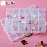 Grid Box Multifunction Organizer 24 Slots Jewelry Storage Box