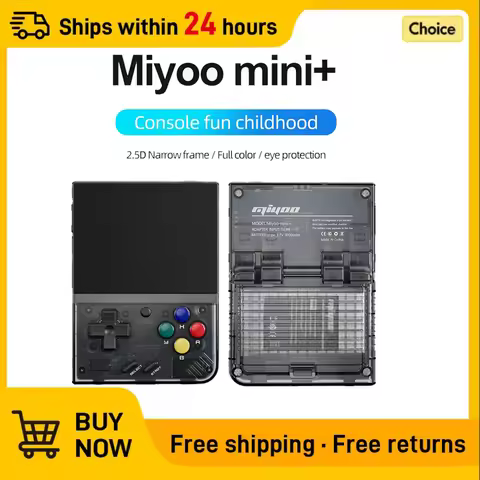 MIYOO Mini Plus Portable Retro Handheld Game Console V2 Mini+ 3.5 Inch IPS Screen Classic Video Game