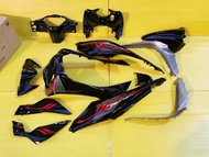 ชุดสีเวฟ110i 1019-2020 LED เปลือกABS สีดำเทา ประกอบสนิท ส่งฟรี 12 ชิ้น