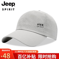 吉普（JEEP）帽子男棒球帽夏季网眼速干遮阳帽男女士鸭舌帽运动休闲登山太阳帽