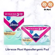 Libresse Maxi Hypoallergenic Pad Wings/Non Wings