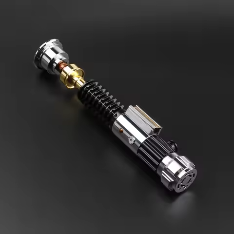 TXQSABER Replica Lightsaber Obi-Wan Series SDRGB Pixel no Blade Metal Hilt Light Saber Parts Lasersw