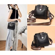 2009 Casual Fashion Woman Handbag Woman Lady Sling Polo Bag Beg Galas Wanita Remaja Beg Ootd Korean Style