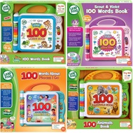 LeapFrog Learning Friends 100 Words Book Places I Go Animals Things That Go English Spanish OR English Chinese