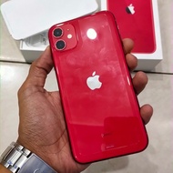 iphone 11 red 128gb second fullset