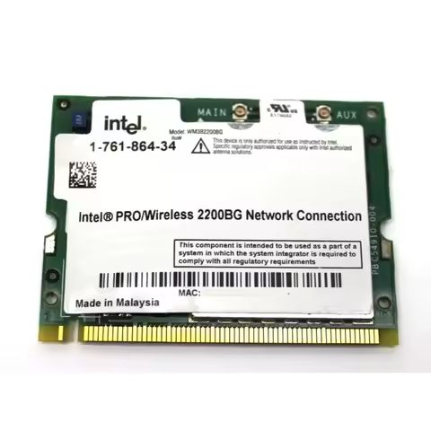 2200BG Wireless Adapter Card for IBM Thinkpad Lenovo T40 T41 X40 for intel 2200 Wireless Wifi G mini
