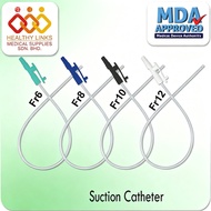 Ready Stock Disposable Suction Catheter Fingertip Vacuum Control Sterile Packaging Multiple Size FR6